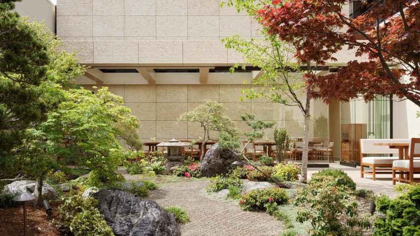 Nobu Hotel Palo Alto Garden Restaurant by Montalba Architects