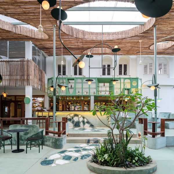 Otherworlds transforms Goan villa into a semi-open restaurant that "celebrates chance encounters"