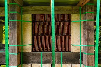 STABLE STACK's Components were stacked and secured with straps, by Overtreders W