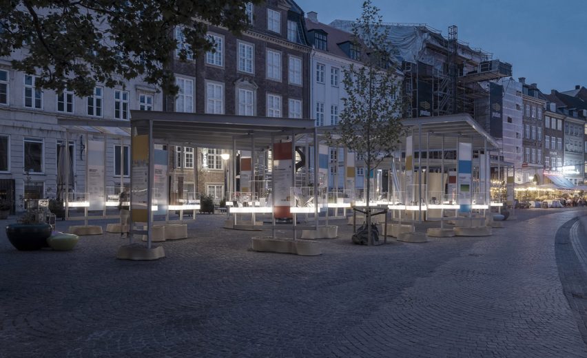 Plastic pavilion