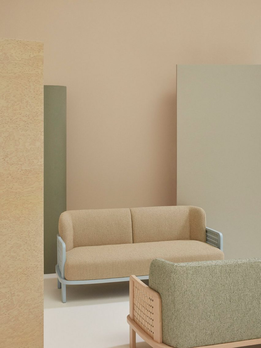 Raquette seating collection by Cristina Celestino for Billiani x StyleNations