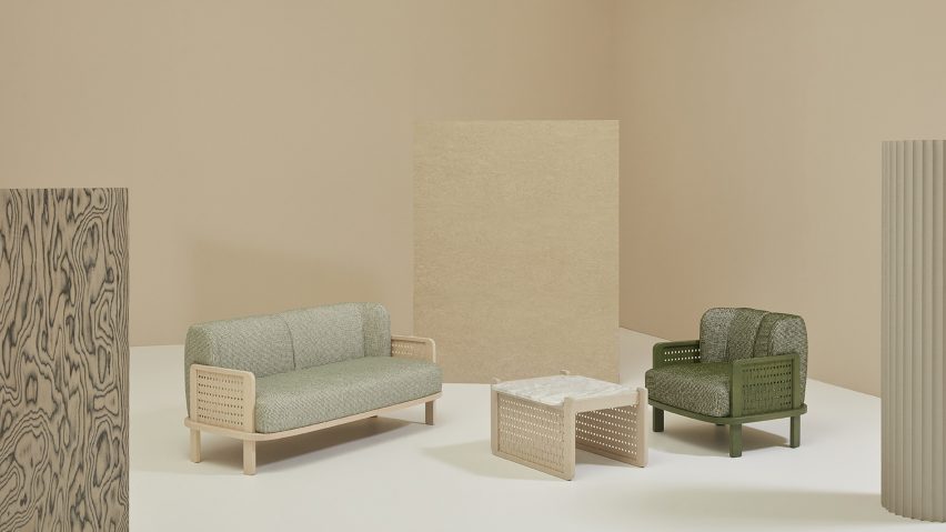 Raquette seating collection by Cristina Celestino for Billiani x StyleNations
