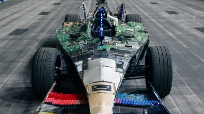 Recover-E car by Lazerian for Envision Racing