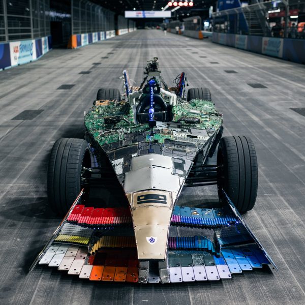 Recover-E car by Lazerian for Envision Racing