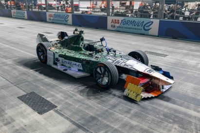 Recover-E Formula E replica car