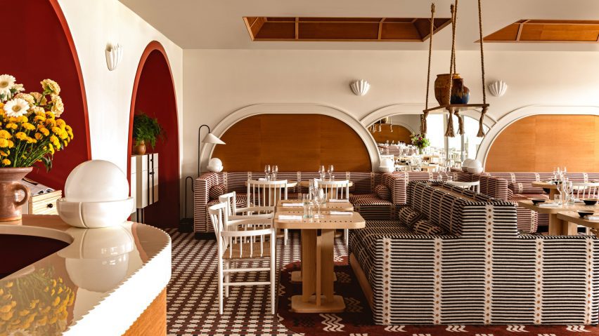 Dorothée Meilichzon reimagines historic Biarritz hotel with nautical nods