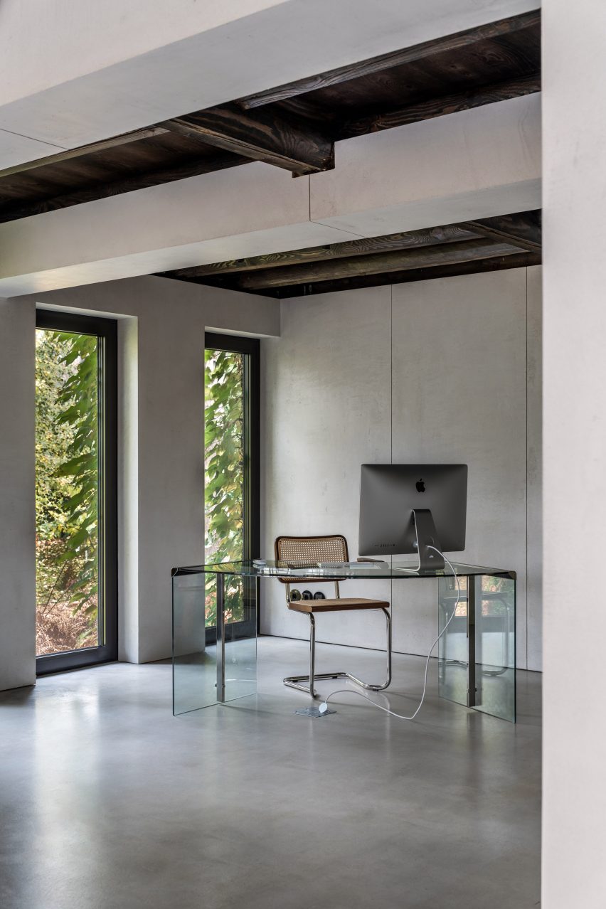 Photograph of office area