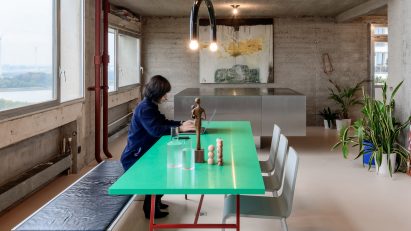 Riverside Tower apartment, Belgium, by Studio Okami Architecten