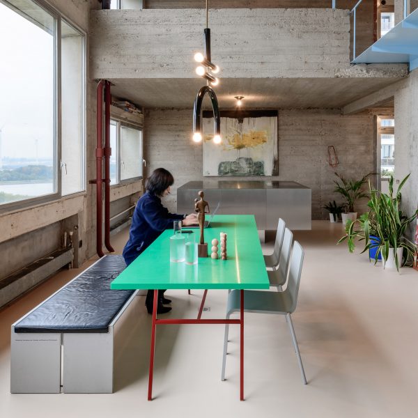 Riverside Tower apartment, Belgium, by Studio Okami Architecten