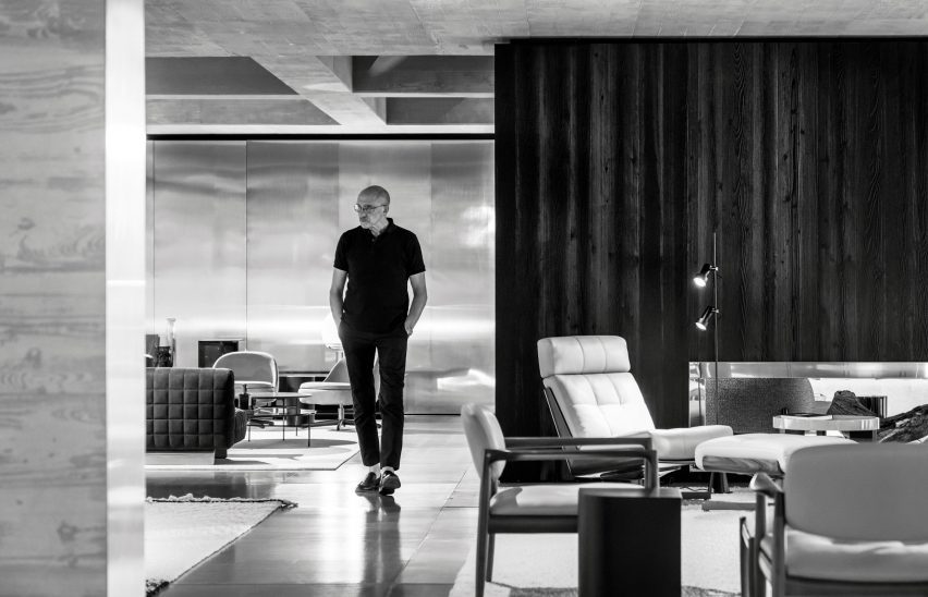 Rodolfo Dordoni in a room