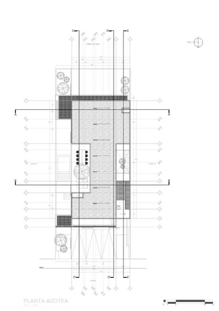 Roof floor plan
