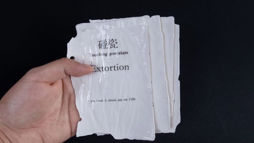 Porcelain paper