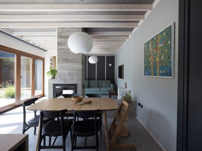 Dining room of Vavasour House in Dublin