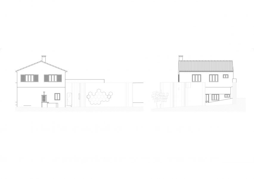 Elevation of Sculptor Studio