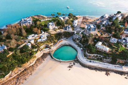 Emerald Gate sea pool, Dinard, France