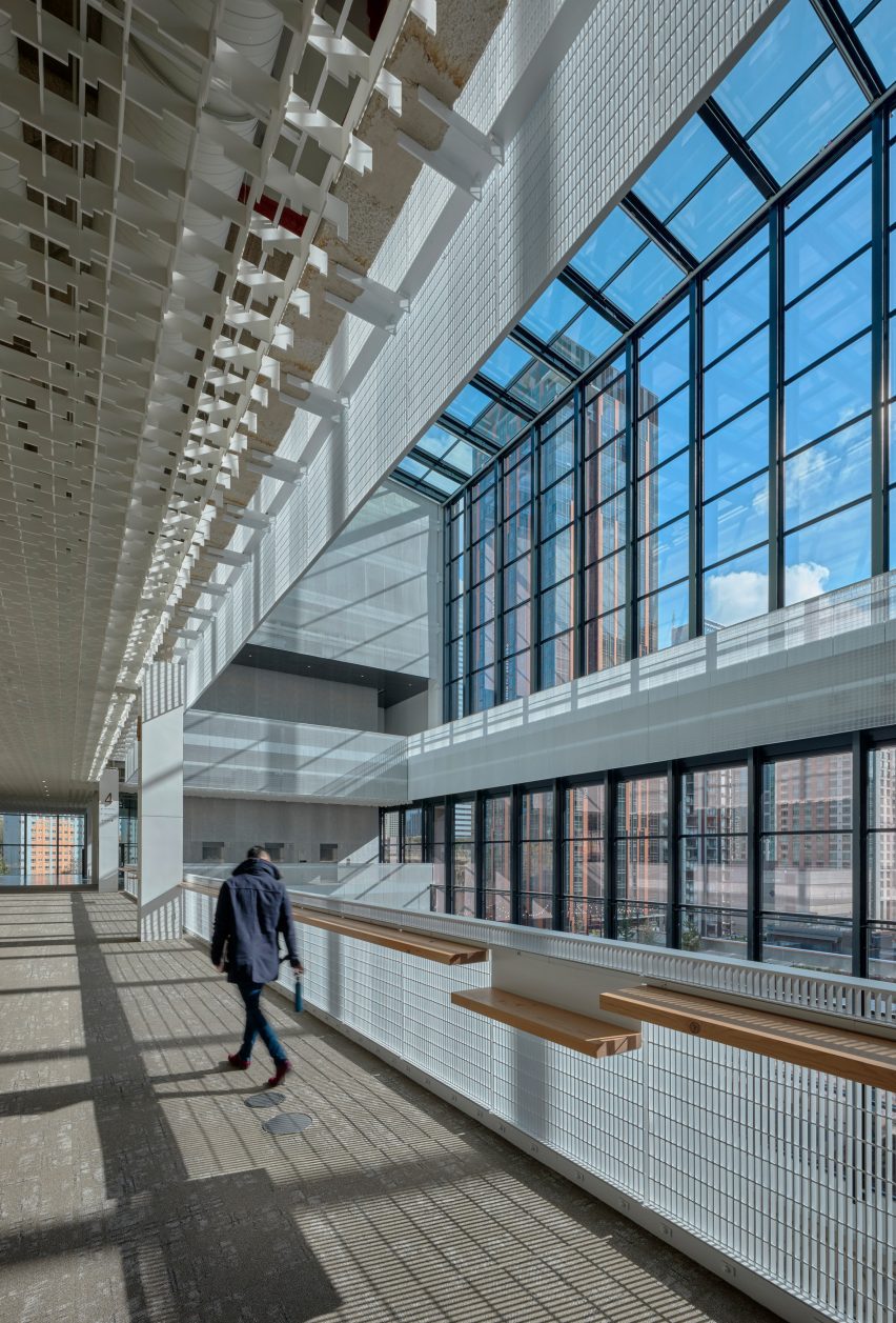 A large skylight