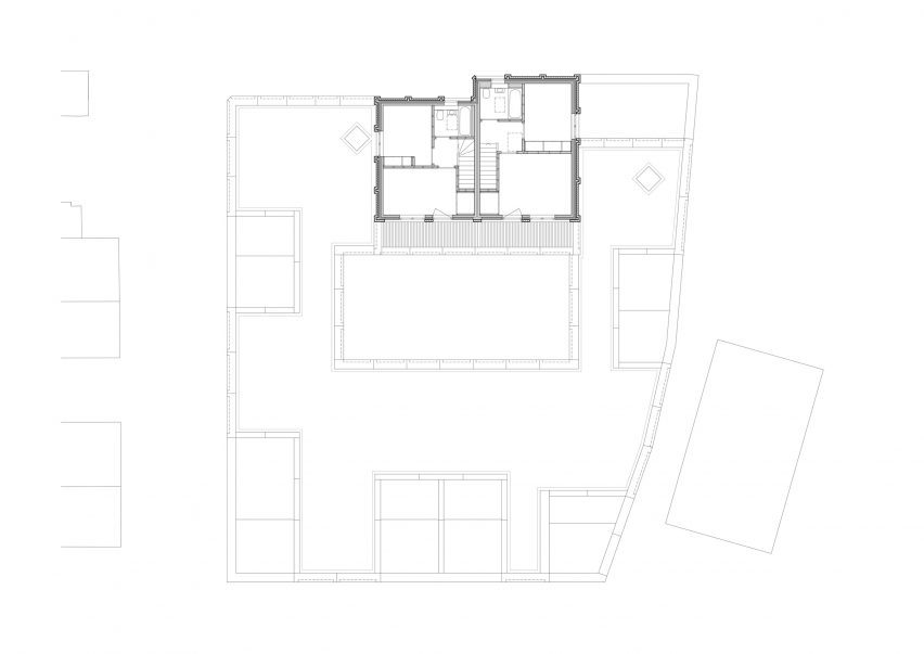 Plan of Lavendar Hill Courtyard Housing
