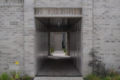 Photo of a pathway at Lavender Hill Courtyard Housing