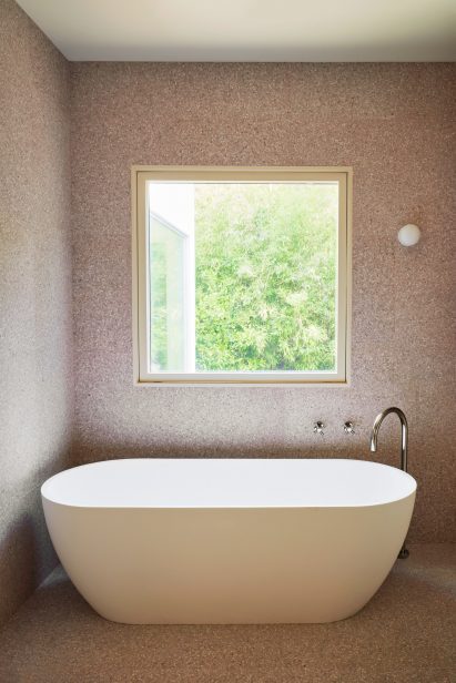 Terrazzo bathroom tiling