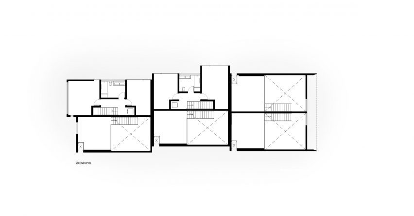 First floor plan of the Polker House by SinHei Kwok