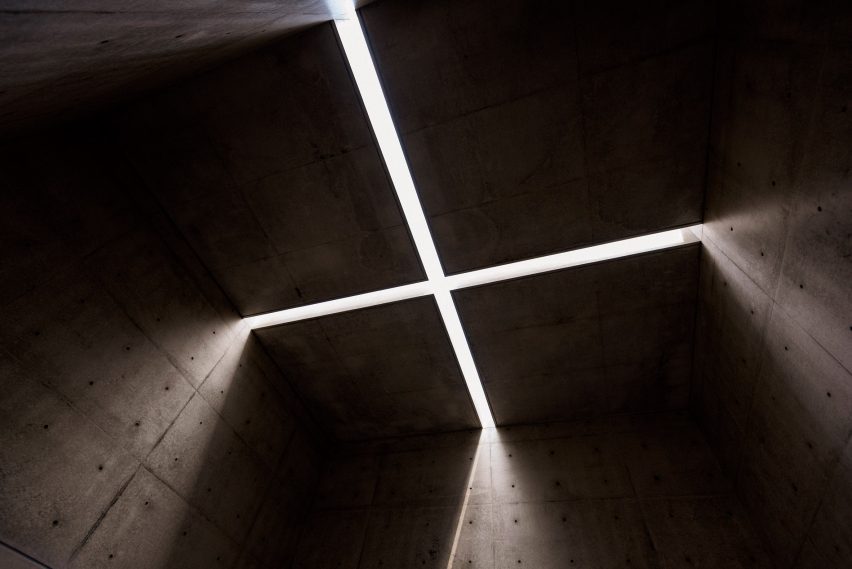 Interior of Space of Light at Museum SAN