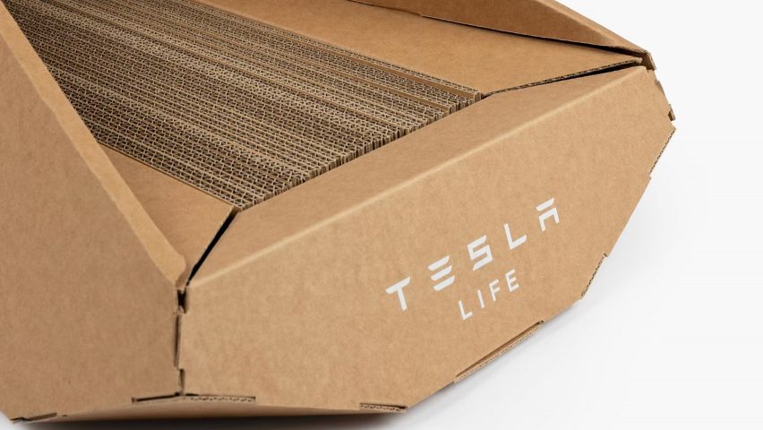 Tesla Cybertruck cat house