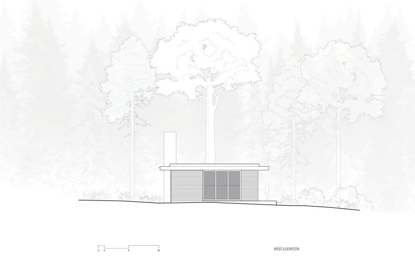 Elevation drawing of The Rambler House by GO'C