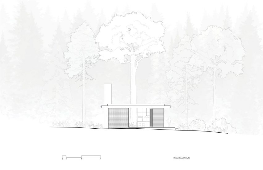 Elevation drawing of The Rambler House by GO'C