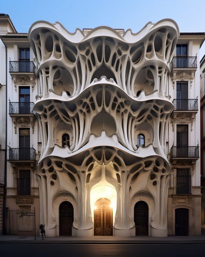 Facade designed by Tim Fu