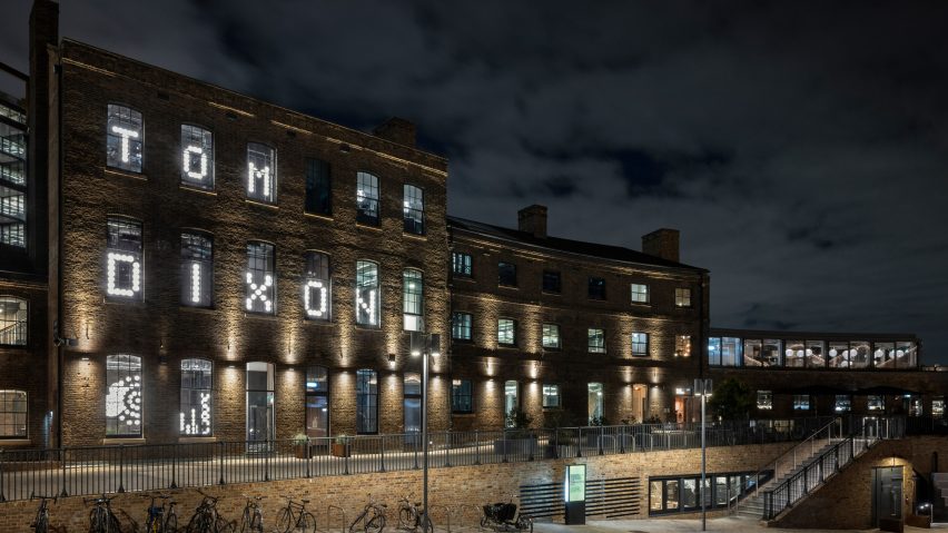 Photograph of exterior of Tom Dixon HQ