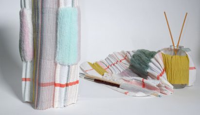 Display of woven textiles