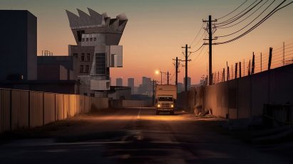 Still cut of a thesis that explores the persona of a building