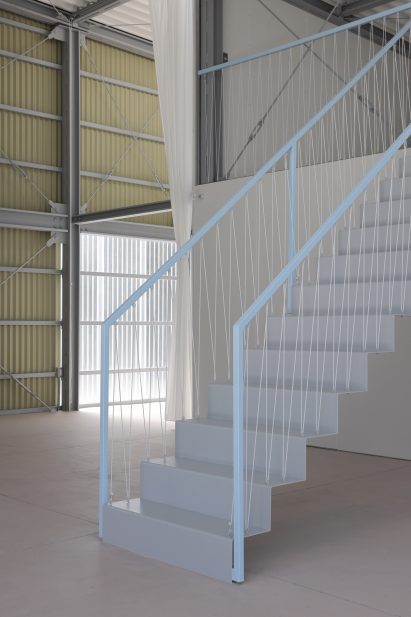 Metal staircase