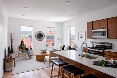 Simple interior palette with light walls