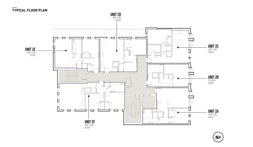 Typical floor plan