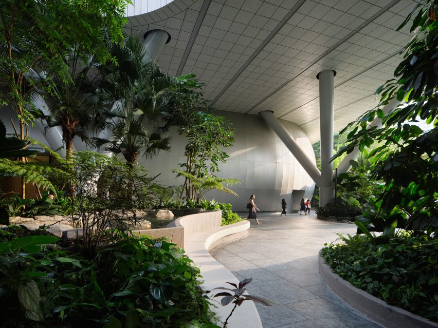 Exterior of Wilmar HQ by Eric Parry Architects