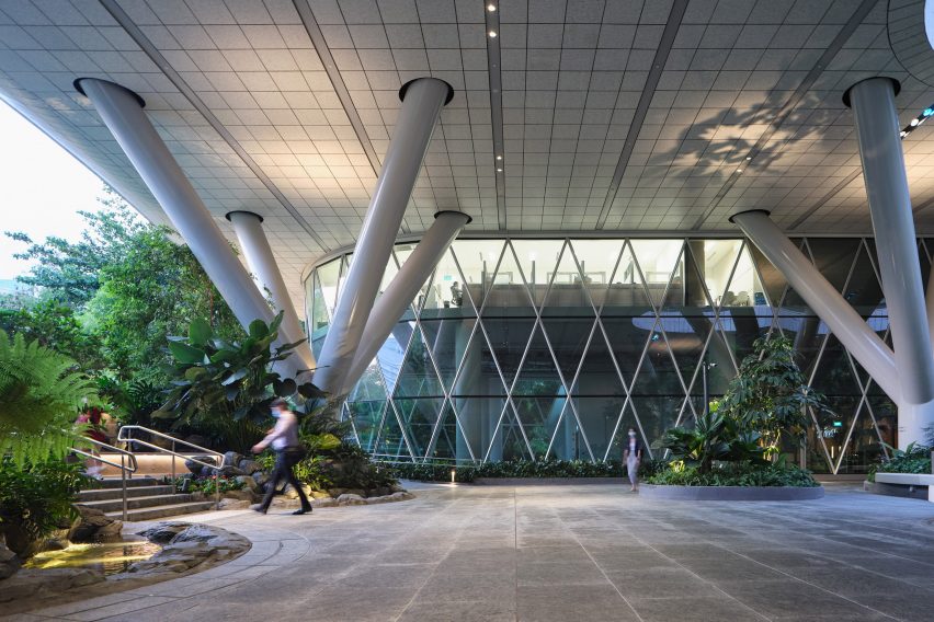 Exterior of Wilmar HQ by Eric Parry Architects