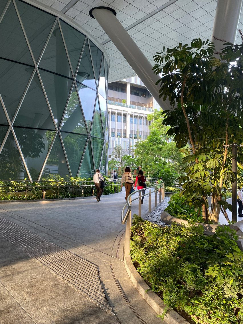 Exterior of Wilmar HQ by Eric Parry Architects