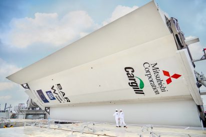WindWings wind-powered sails by BAR Technologies and Yara Maritime