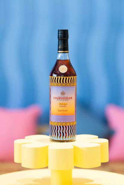 Courvoisier VSOP bottle designed by Yinka Ilori