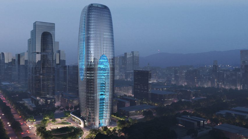 Render of Daxia Tower