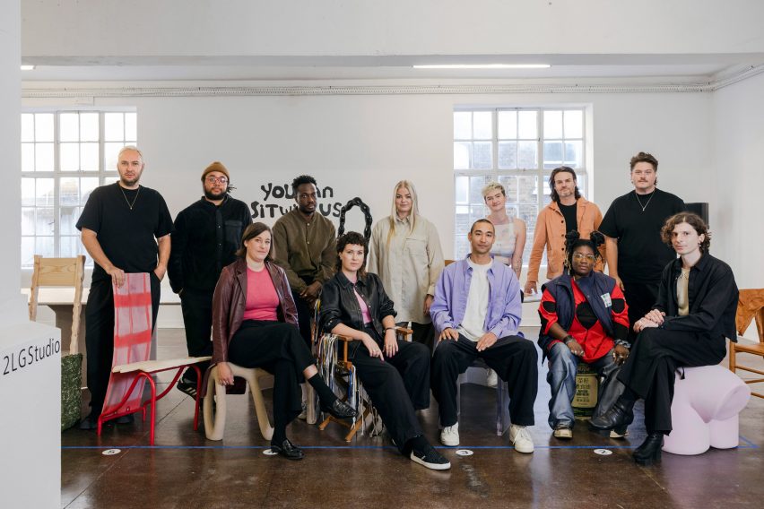 Designers for You Can Sit With Us by 2LG Studio