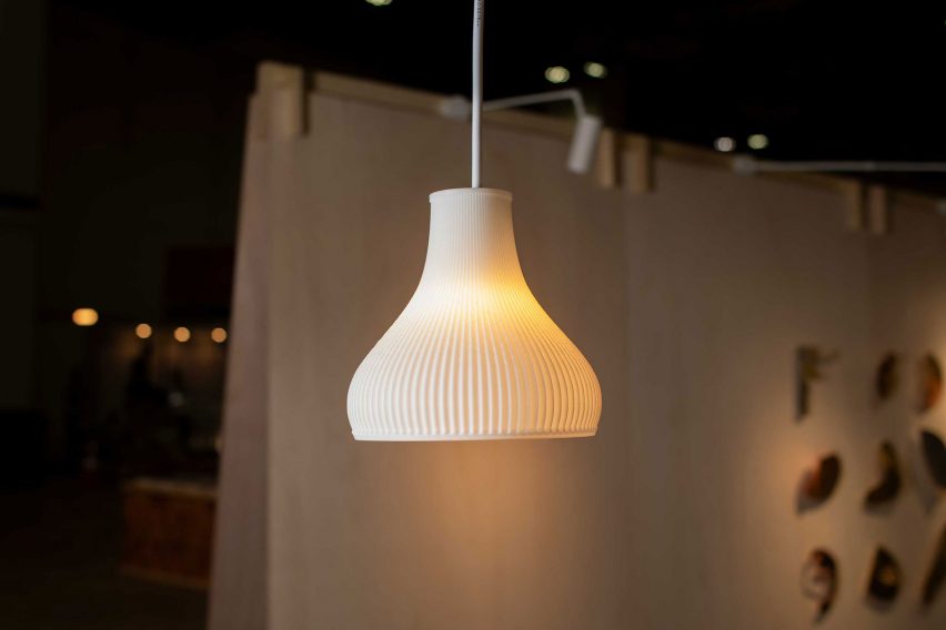 Ghim Moh pendant light by Hans Tan