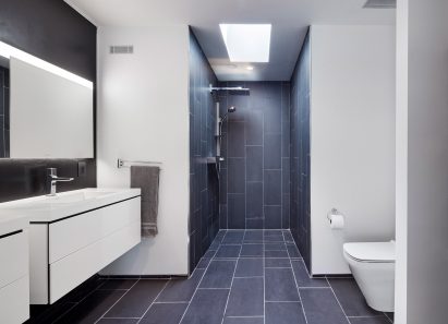 Bathroom within Kansas home