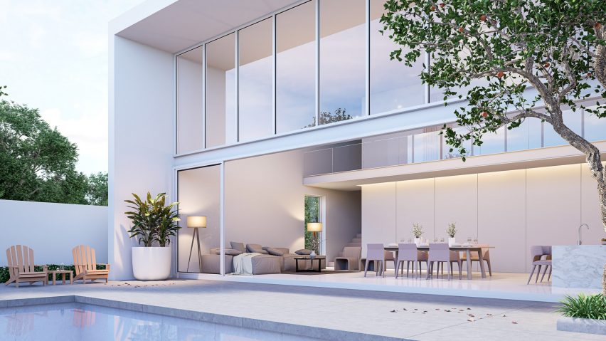 Render of a building
