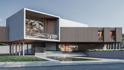 Render of a building