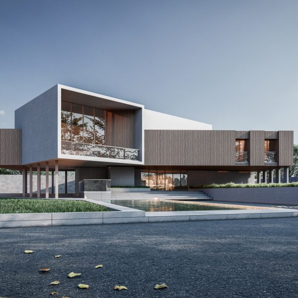 Render of a building