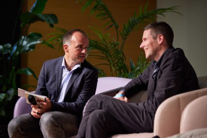 Martin Ledwon and Max Fraser in conversation