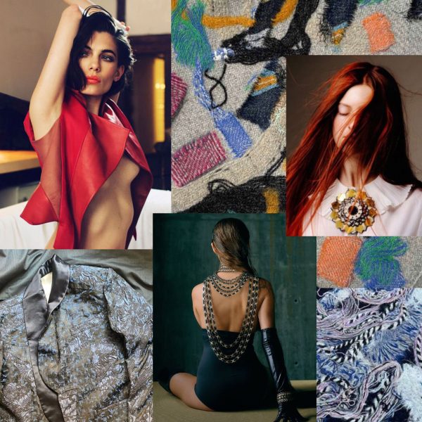 Photo of models wearing clothing and accessories