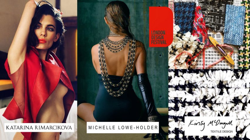 Photo of models wearing clothing and accessories